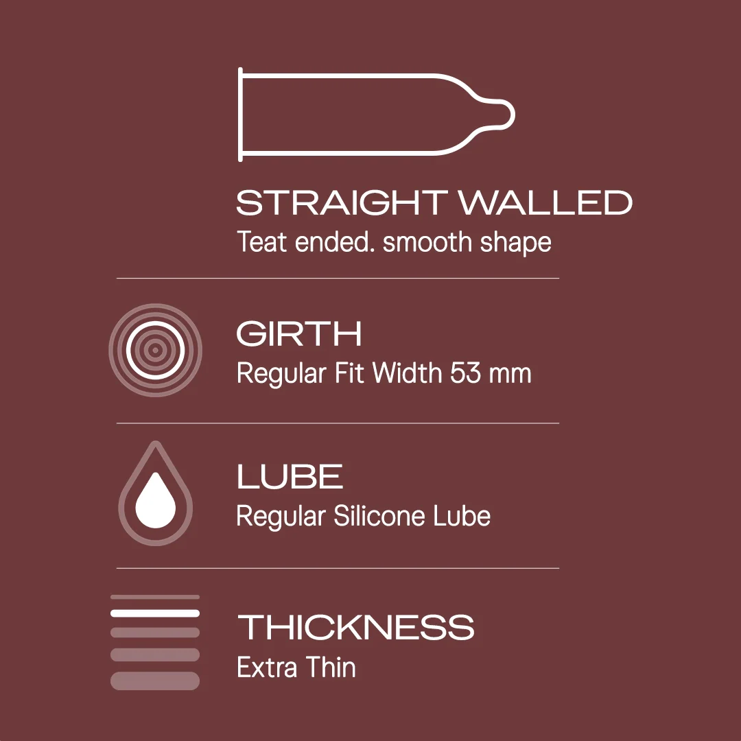 Durex Extra Thin Intense Chocolate Flavoured - 12 Condoms - Image 3