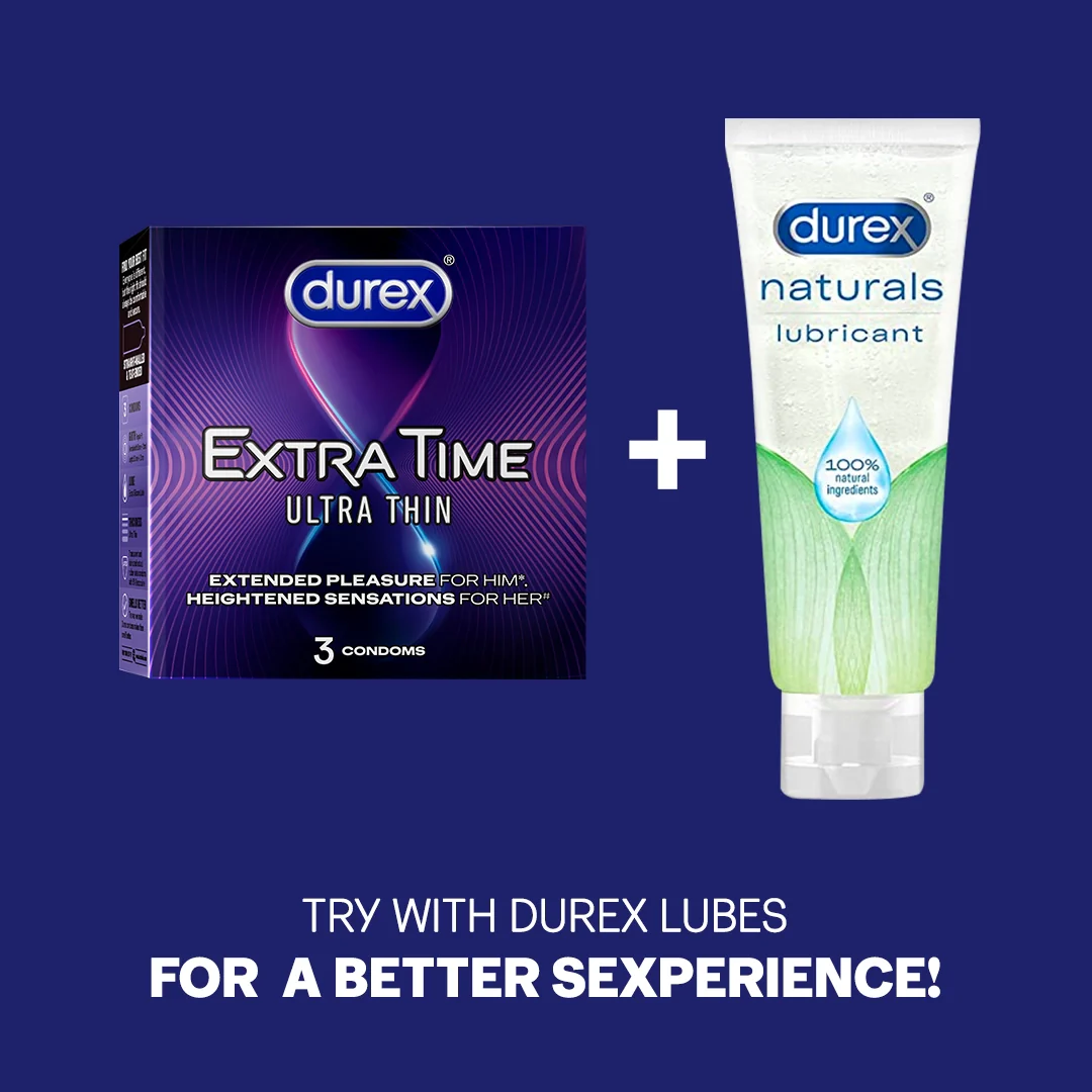Durex Extra Time Ultra Thin - 3 Condoms - Image 5
