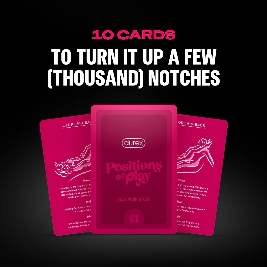 Durex Playthings Positions of Play Card Game for Couples - Image 5