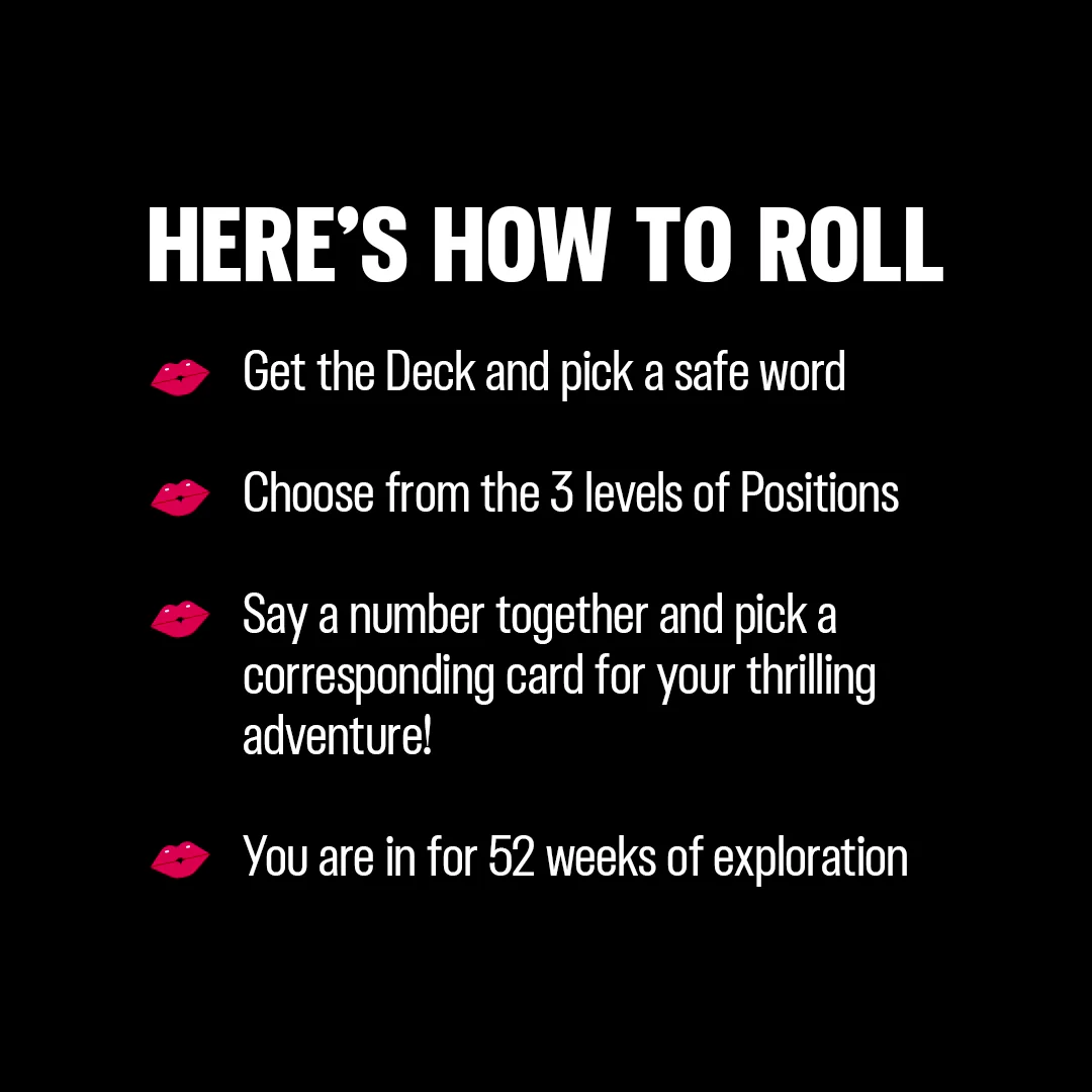 Durex Playthings Positions of Play Card Game for Couples - Image 6